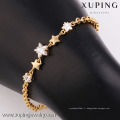 73965 Xuping ventes Chaude Femme Bijoux Bracelet Étoile Or